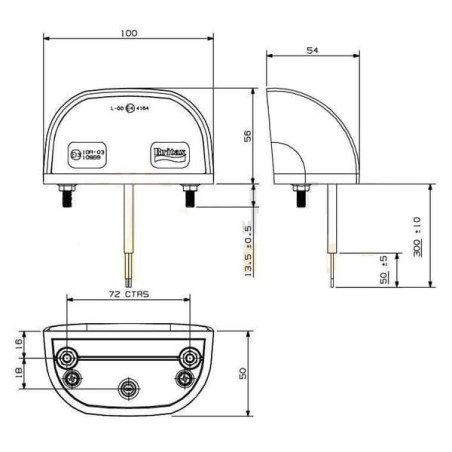 Eclairage BRITAX L86800LDV