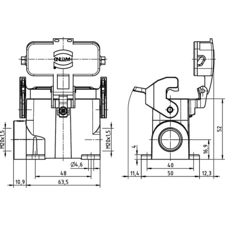 Embase HARTING 19200100295