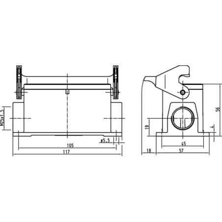 Embase HARTING 19300161251