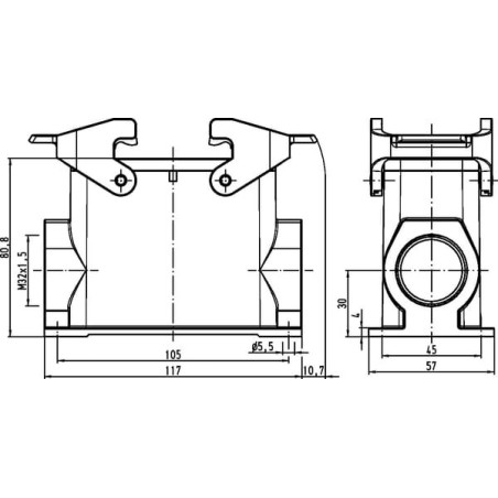 Embase HARTING 19300160232