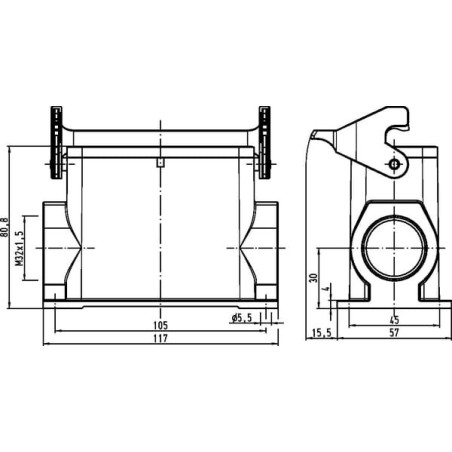 Embase HARTING 19300160252