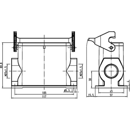 Embase HARTING 19300160291