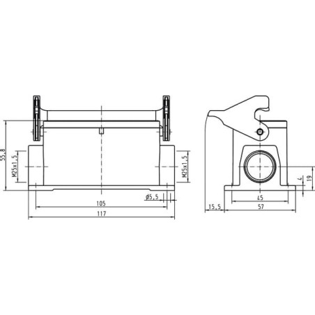Embase HARTING 19300161291