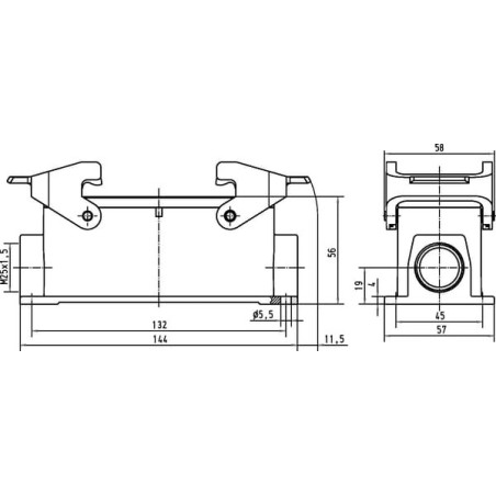 Embase HARTING 19300241231