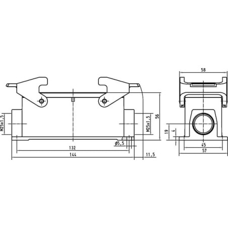 Embase HARTING 19300241271