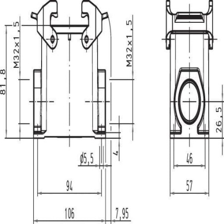 Embase HARTING 19200320272