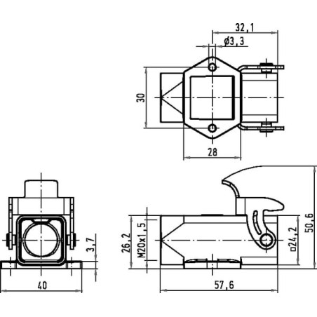 Embase HARTING 19200031252