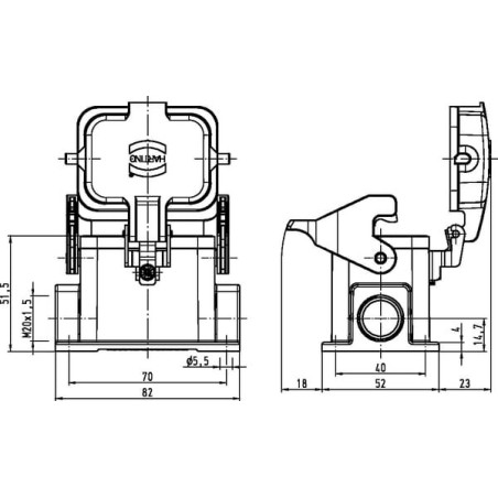 Embase HARTING 19300061255