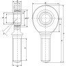 Embout SKF SAKB14F
