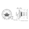 Ensemble de haut-parleurs 170mm 50 W-300 W JVC KENWOOD CSDR1720