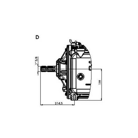 Pompe à vide BATTIONI PAGANI KPSB550DLA100