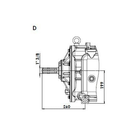 Pompe à vide BATTIONI PAGANI KPSB670DLA100
