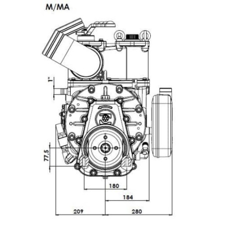 Pompe à vide BATTIONI PAGANI KPSB670DLA100