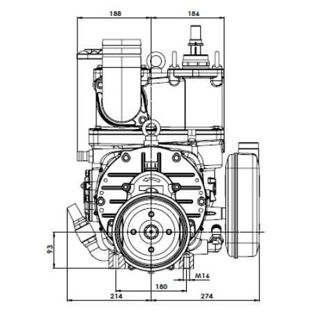 Pompe hydraulique BATTIONI PAGANI KPSB490HRA100