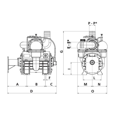 Pompe hydraulique BATTIONI PAGANI MEC11000HAB
