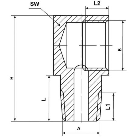 Équerre UNIVERSEL CLEW90MK6M10