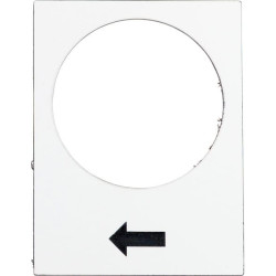 Etiquette SCHNEIDER-ELECTRIC ZB2BY4901