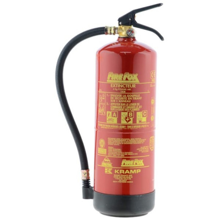 Extincteur à poudre 6kg FIREFOX 101064FRFIR