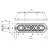 Feu avant UNIVERSEL LA80031