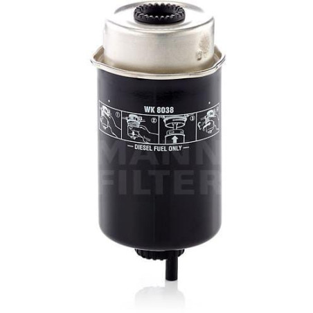 Filtre MANN-FILTER WK8038