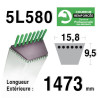 COURROIE KEVLAR 5L580 - 5L58 MTD 7540493 - 754-0493
