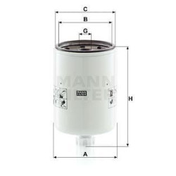 Filtre MANN-FILTER WK13003
