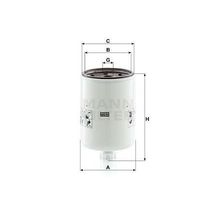 Filtre MANN-FILTER WK13003
