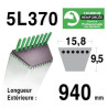 COURROIE KEVLAR 5L370 - 5L37 - MTD 7540173/90-47-659
