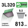 Courroie 9.5mm x 813mm - 3L32 - KEVLAR