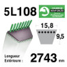 Courroie Kevlar 5L1080 - 5L108