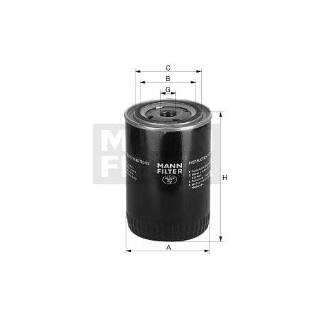 Filtre MANN-FILTER W11683