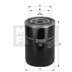 Filtre MANN-FILTER W10005