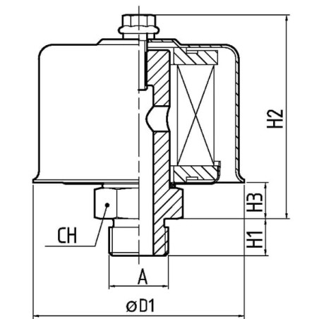 Filtre MP-FILTRI SA036G2L40A