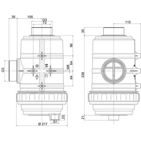 Filtre GEOLINE 8101002