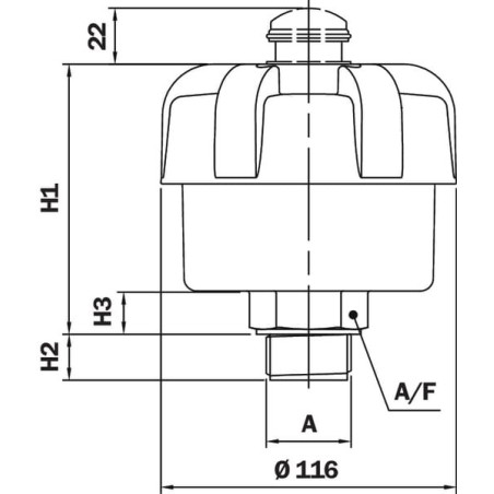 Filtre MP-FILTRI SAP054G2L03A