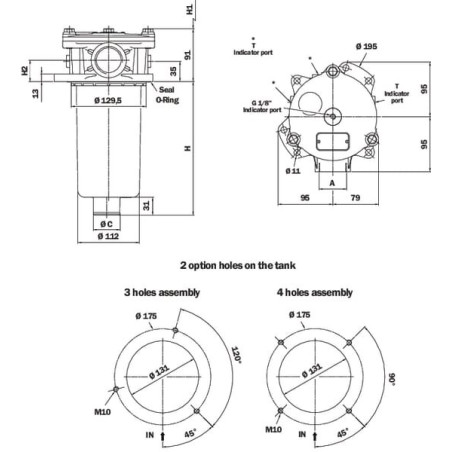 Filtre MP-FILTRI MPF1811P10