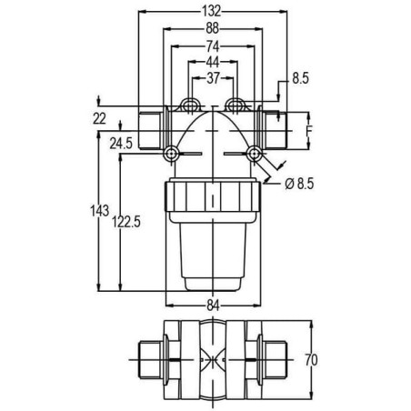 Filtre GEOLINE 8110010