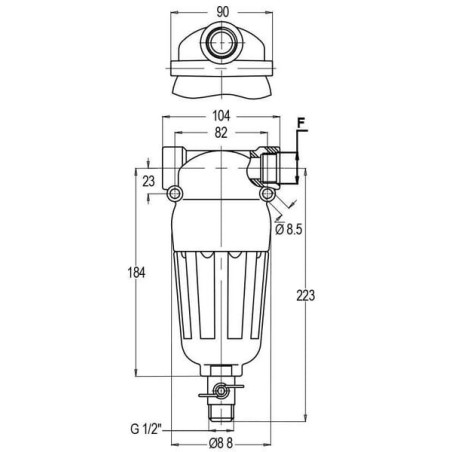 Filtre GEOLINE 8135001