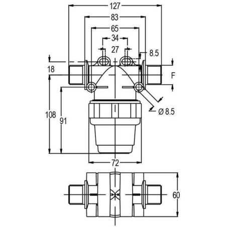 Filtre GEOLINE 8110006