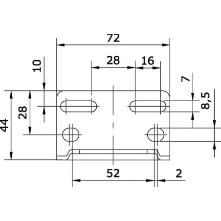 Équerre de fixation UNIVERSEL SCMK2