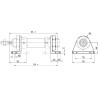 Fixation CAMOZZI B2025