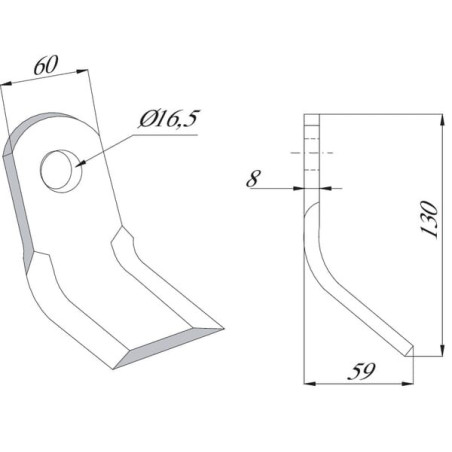 Fleau UNIVERSEL CK0900