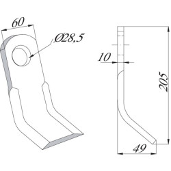 Fleau UNIVERSEL CK1330