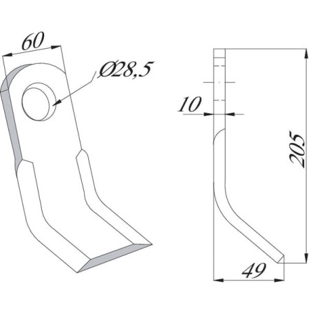 Fleau UNIVERSEL CK1330