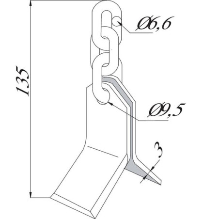 Fleau UNIVERSEL CK1175