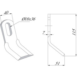 Fleau UNIVERSEL CK2610