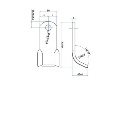 Fleau UNIVERSEL CK3020