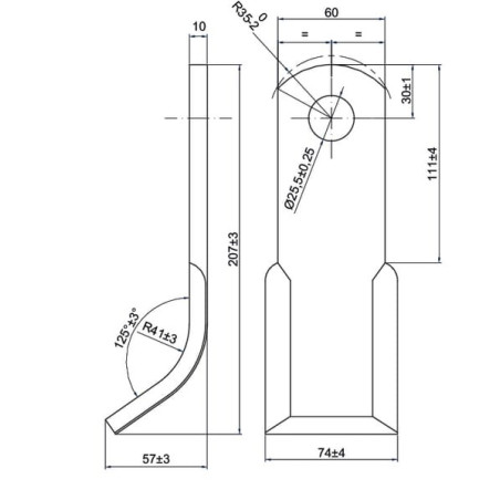 Fleau UNIVERSEL CK4500