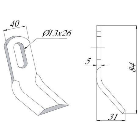 Fleau UNIVERSEL CK5540