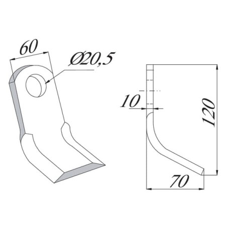 Fleau UNIVERSEL CK3620